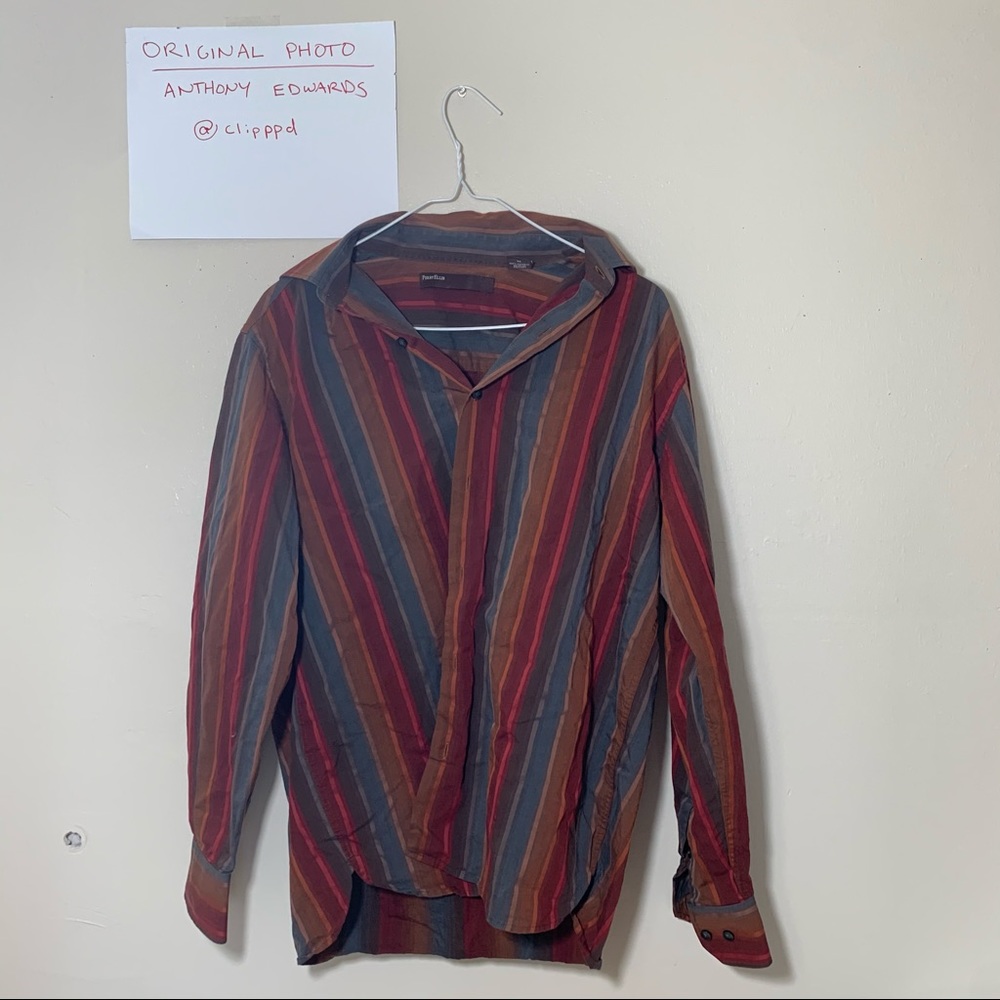 Vintage Men’s Perry Ellis Button Down Shirt